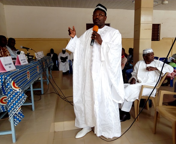 Eddie Komboïgo, président du Congrès pour la Démocratie et le Progrès (CDP) (1)