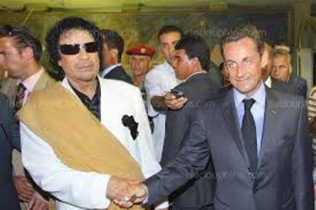 Kahafi et Sarkozy