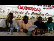 VIDEO-Attaques au Burkina: le MPRSCA exige « la poursuite de Blaise Compaoré »