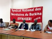 Revendications au Burkina: des secrétaires dénoncent « la sourde oreille du gouvernement»