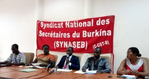 Revendications au Burkina: des secrétaires dénoncent « la sourde oreille du gouvernement»