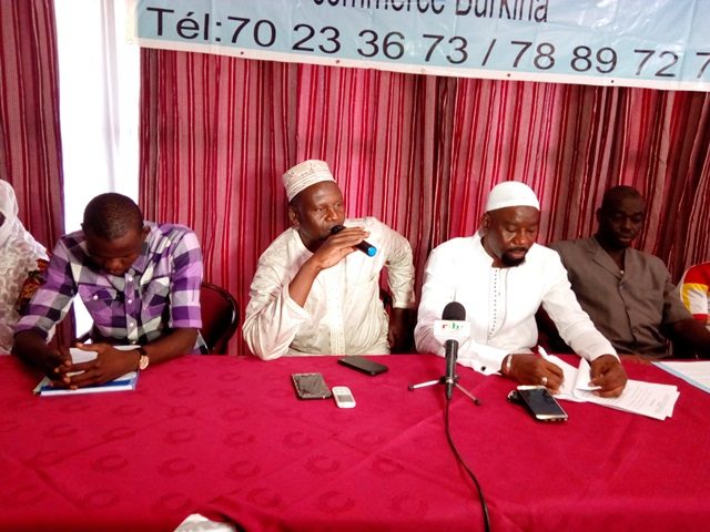 Les responsables du réseau des acteurs économiques pour le développement du commerce au Burkina
