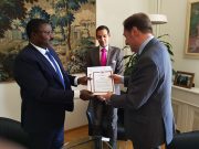 Coopération Burkina-Suisse: l’Ambassadeur Sougouri remet les copies figurées de ses lettres de créance