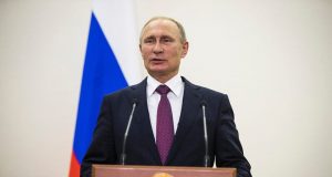 Déclaration de Vladimir Poutine suite aux frappes occidentales en Syrie