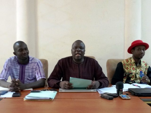 Des agents du ministère burkinabè en charge de l'Economie et des Finances