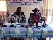 Burkina: l’opposition exige des « excuses » du Premier ministre pour « profanation » du drapeau national