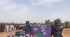 Ouagadougou: inhumation du Maréchal des Logis Chef François de Salle Ouédraogo