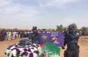 Ouagadougou: inhumation du Maréchal des Logis Chef François de Salle Ouédraogo
