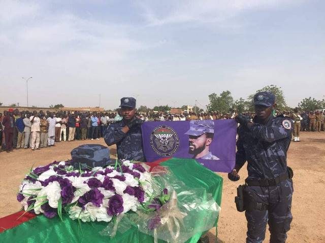 Inhumation du gendarme
