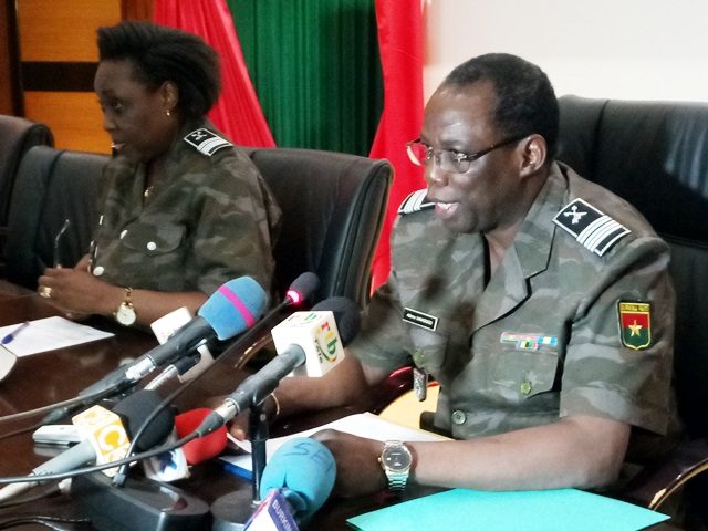Le directeur général des douanes Adama Sawadogo