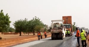 Réhabilitation de la Route nationale n°3: le ministre des Infrastructures satisfait de l’avancée des travaux
