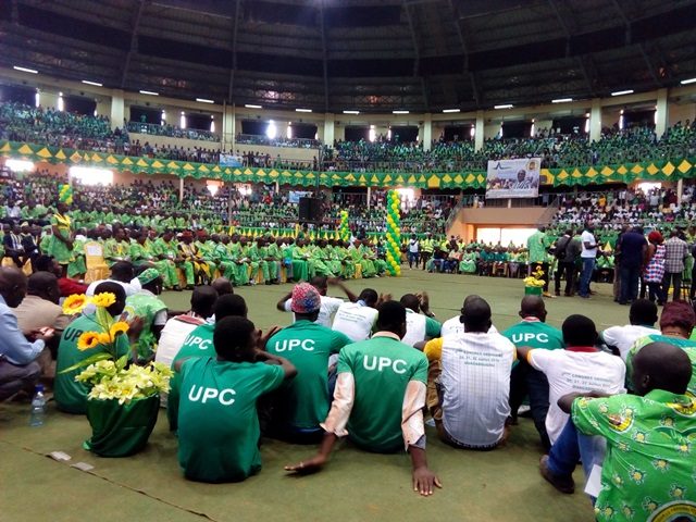 Des militants UPCà l'ouverture du deuxième congrès de leur parti