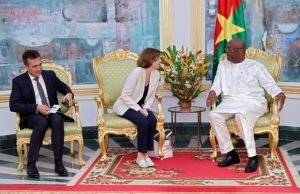 G5 Sahel : le Président du Faso échange avec la ministre des Armées françaises