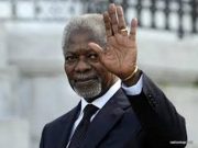 Kofi Annan, NégroÉvolutionniste de la paix, nous a quittés
