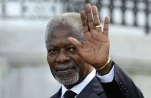 Adieu Kofi Annan, Adieu l’Africain, Adieu l’enfant de toutes les nations!