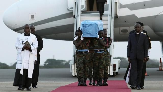 Depouille de Kofi Annan (photo RFI)