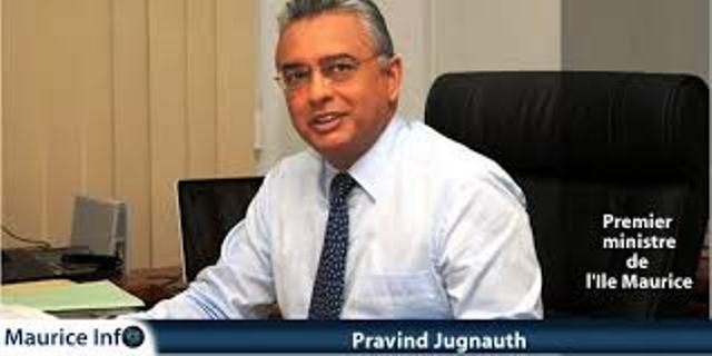 Premier ministre mauricien Pravind Kumar Jugnauth