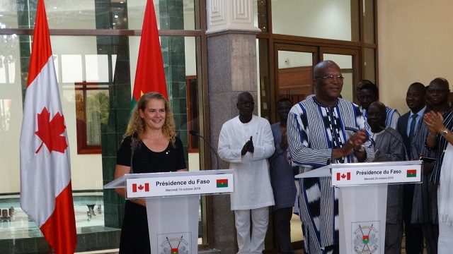 Julie Payette Roch Kaboré