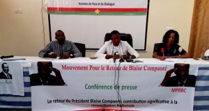 Burkina: un mouvement plaide pour le retour de Blaise Compaoré dans «un climat apaisé»