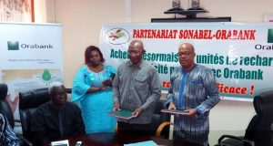 Burkina: désormais le paiement électronique des unités de la Sonabel possible via Orabank