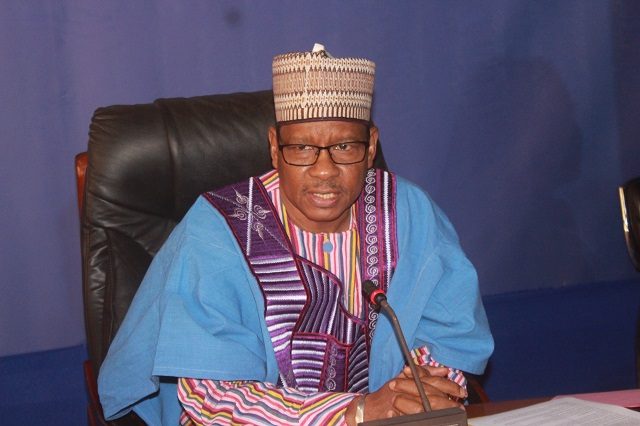 Le président de la CENI, Newton Ahmed Barry