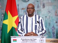 Nouvel An 2019: le message du président Roch Kaboré