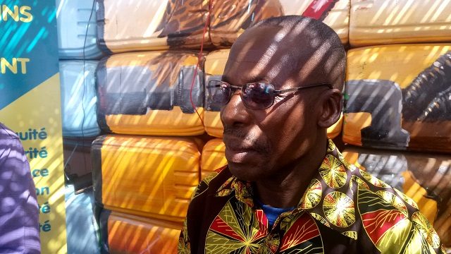 Le président de la ligue des consommateurs du Burkina (LCB), section Zoundwéogo, Joachim Nakoulma