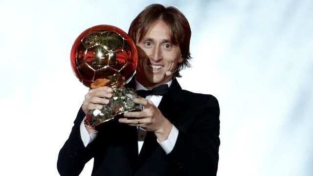 Luka Modric, Ballon d'Or 2018