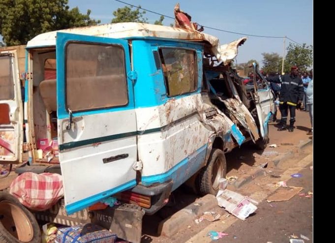 Loumbila: « deux morts et 14 blessés » dans un accident de la circulation