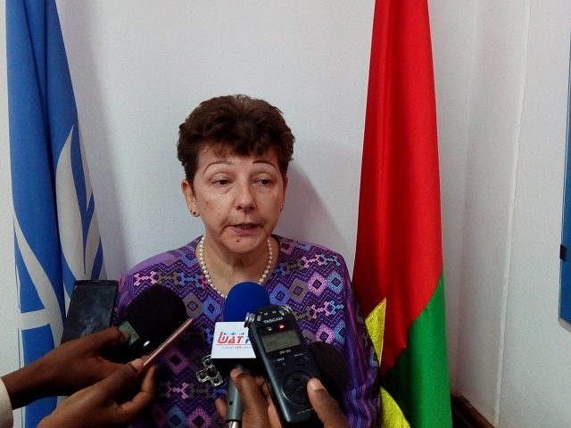 Anne Vincent, Représentante de l'Unicef au Burkina (Ph. Wakat Séra)
