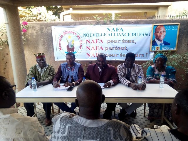 Les responsables du Secrétaire exécutif national (SEN) de la NAFA