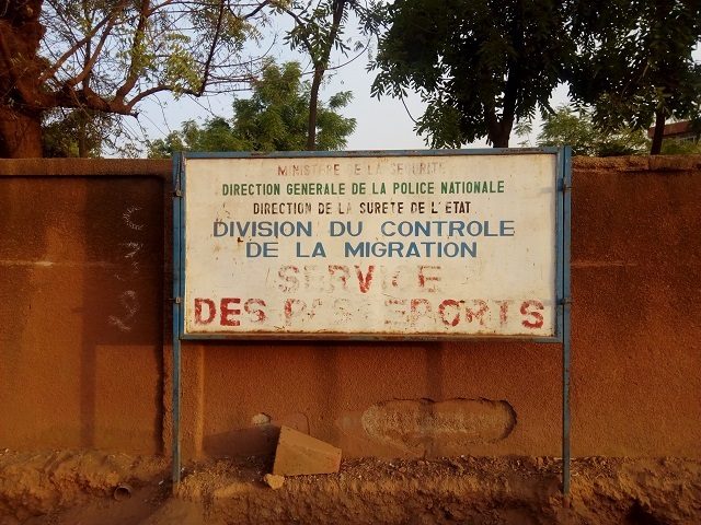 La direction des services des passeports de Ouagadougou