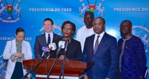Francophonie : la secrétaire générale parle de l’avenir du FESPACO avec le président du Faso