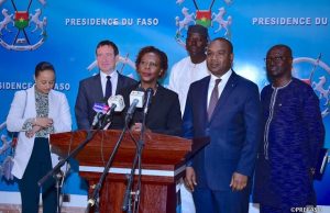 Francophonie : la secrétaire générale parle de l’avenir du FESPACO avec le président du Faso