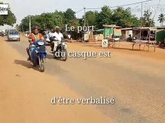 VIDEO-Sécurité routière: Lomé, capitale ouest-africaine du respect du port du casque