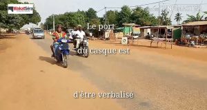 VIDEO-Sécurité routière: Lomé, capitale ouest-africaine du respect du port du casque