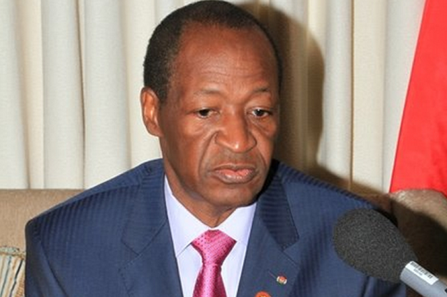 L'ex-président burkinabè, Blaise Compaoré
