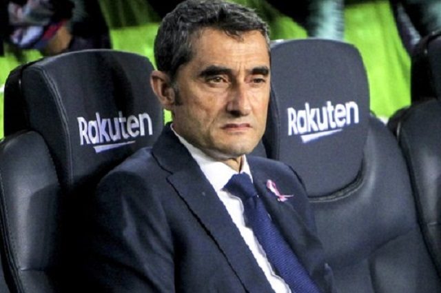 Ernesto Valverde, entraineur de Barça
