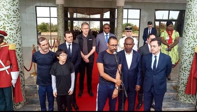 Burkina: premiers mots d’un ex-otage français
