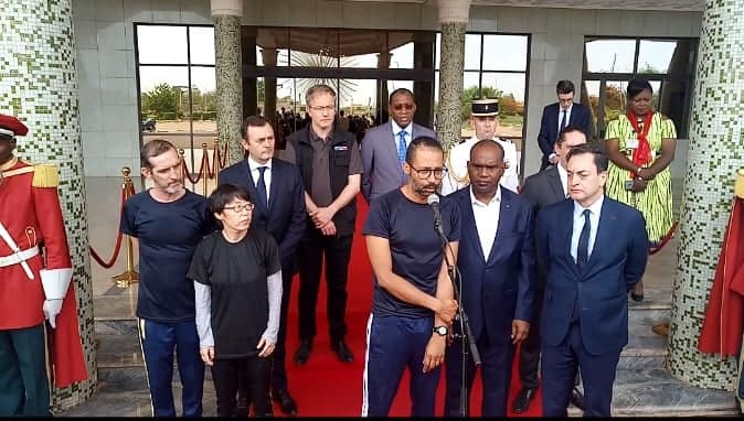 Burkina: premiers mots d’un ex-otage français