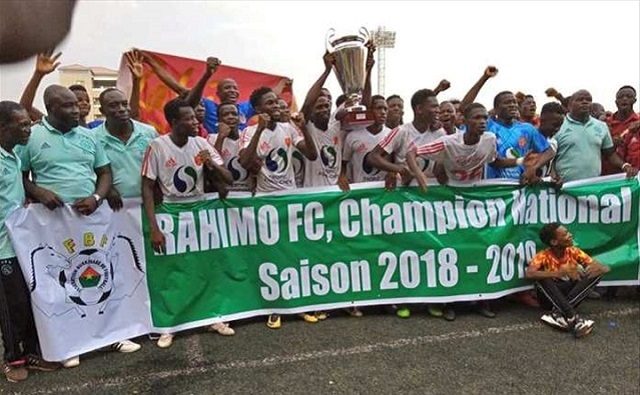 Rahimo FC champion national 2018-2019