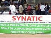 Médias publics burkinabè: les travailleurs en sit-in d’avertissement