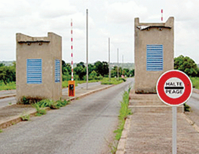 Un poste de péage