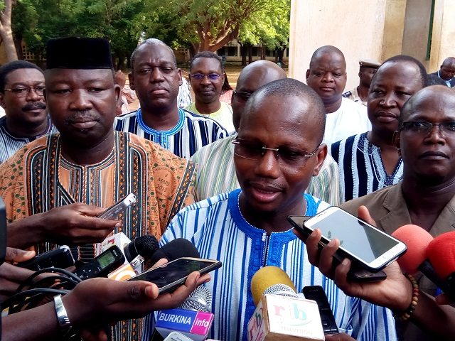 Le ministre burkinabè de l'Education nationale, Stanislas Ouaro