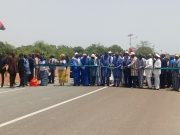 Burkina/Désenclavement: Roch Kaboré inaugure le tronçon Dédougou-Tougan sur la RN10