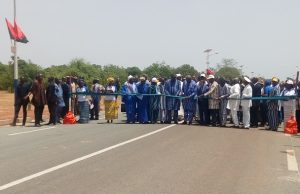 Burkina/Désenclavement: Roch Kaboré inaugure le tronçon Dédougou-Tougan sur la RN10