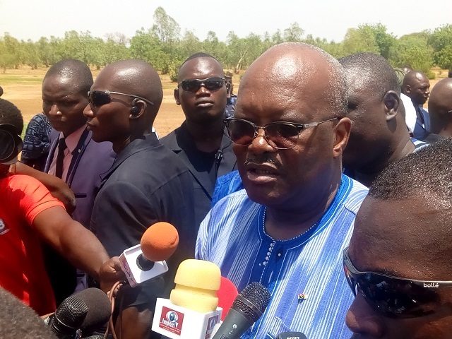 Roch Kaboré, président du Faso