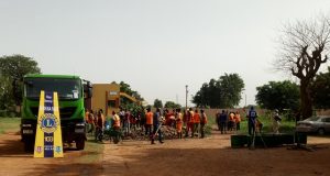 VIDEO-Burkina: les Lions protègent l’environnement