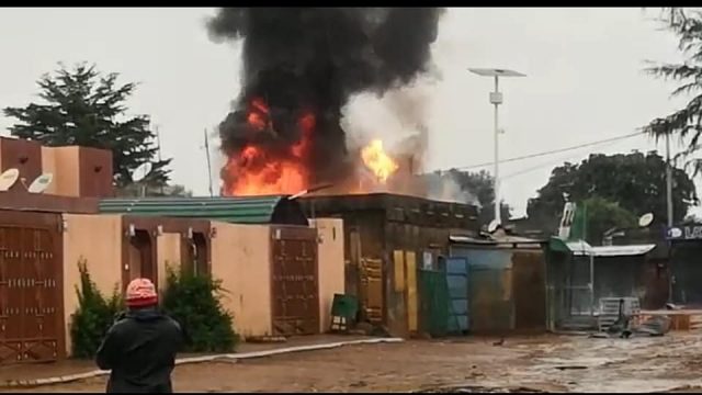Incendie à Karpala