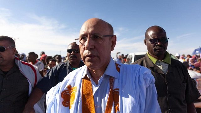 Le nouveau président élu de la Mauritanie, le général Ghazouani